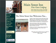 Tablet Screenshot of mainstinn.com